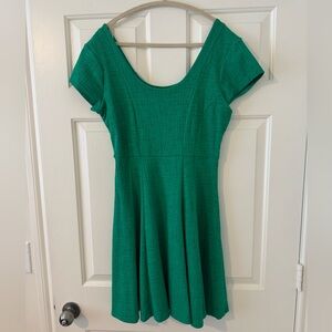 Maeve green dress from Anthropologie size medium